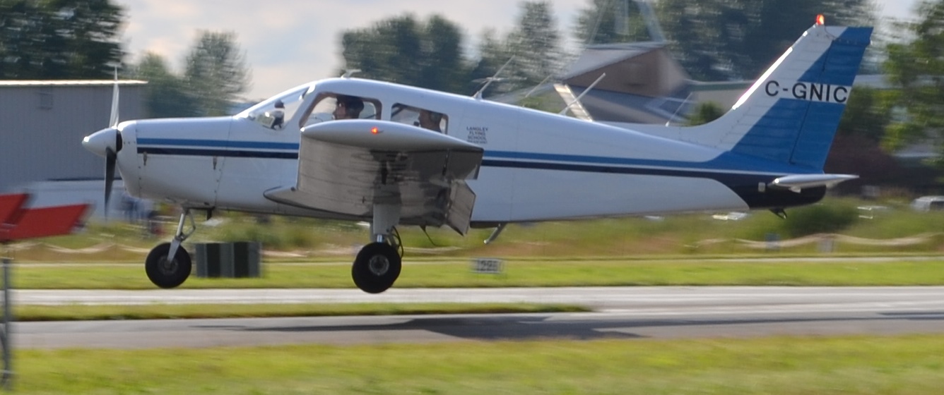 Langley Flying School's GNIC participates in the Langley Aero Club's Flight Parade to celebrate the 75th Anniversary of Langley Airport.